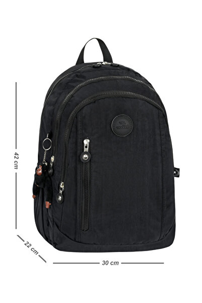 Çanta Trend Lux Crinkle Monkey - Rucsac pentru liceu și gimnaziu, ghiozdan