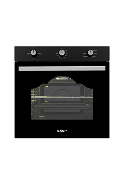 Exep Cıty Lux 3'lü Siyah Ankastre Set [ed402-eo320-615td]