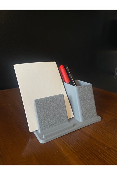 3Cup Design Starting Business Gift, Office Pen Holder, Desktop Organizer, with Phone and Notebook Stand