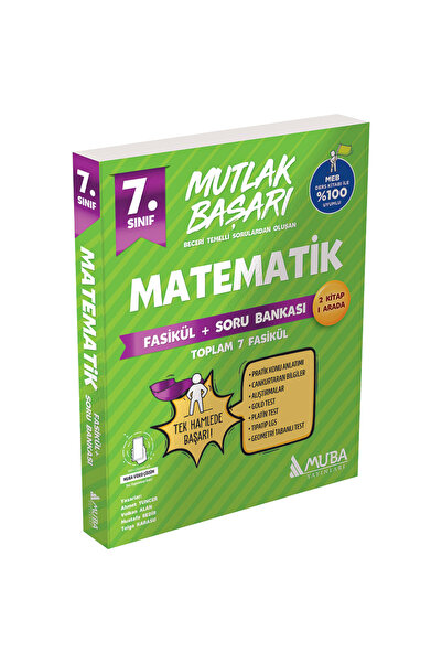 Muba Yayınları 7.Sınıf Mutlak Başarı Matematik Fasikül ve Soru Bankası