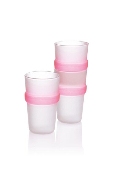 Luminarc كوب مشروبات غازية وردي من فلومانيا، 32 سل، مجموعة من 6 قطع