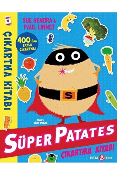 Beta Kids Yayınları Süper Patates Çıkartma Kitabı