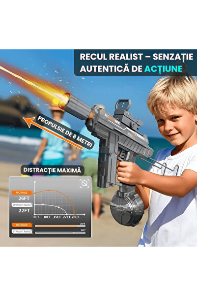 Full Abundance Ηλεκτρικό παιχνίδι νερού για παιδιά 2025, Αυτόματο μοντέλο UZI...