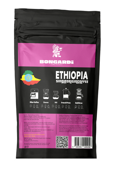 Bongardi Coffee Etiyopya Ruanda Tanzanya Single Orjin Yöresel Kahveler 3x200g (ÇEKİRDEK VEYA ÖĞÜTÜLMÜŞ SEÇİLEBİLİR)