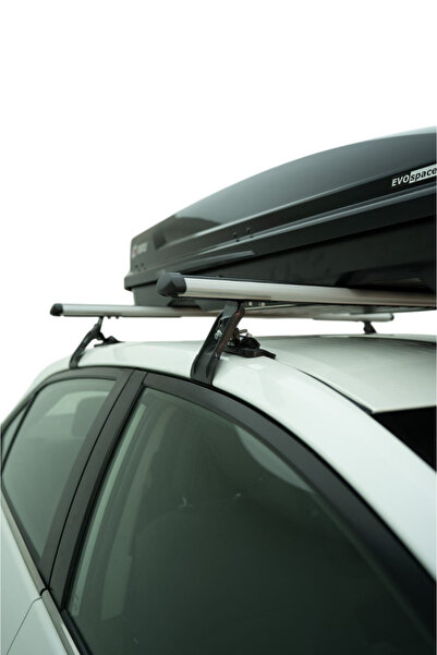 ACK Dizayn TÜM ARAÇLAR İLE UYUMLU UNİVERSAL OLUKSUZ ARA ATKI - TAVAN TAŞIMA BARI - GRİ A+KALİTE