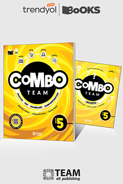 TEAM ELT PUBLISHING Combo Team 5 (+Quizzes) – (Practice + Test + Vocabulary + Yazılıya Hazırlık) * Güncel Baskı