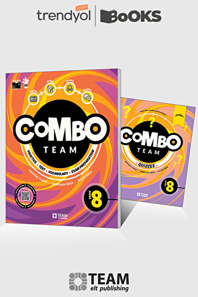 TEAM ELT PUBLISHING Combo Team 8 (+Quizzes) – (Practice + Test + Vocabulary + Yazılıya Hazırlık) * Güncel Baskı