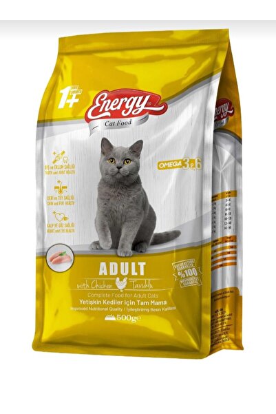 Energy 500gr Yetişkin Kedi Maması Tavuklu S96584123