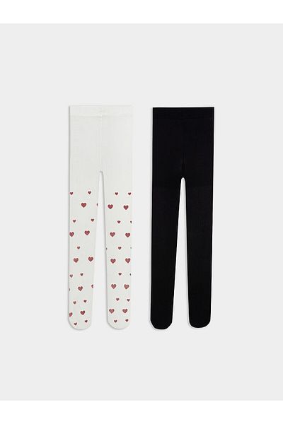 LC Waikiki New Season Girls' Pantyhose 2-Piece