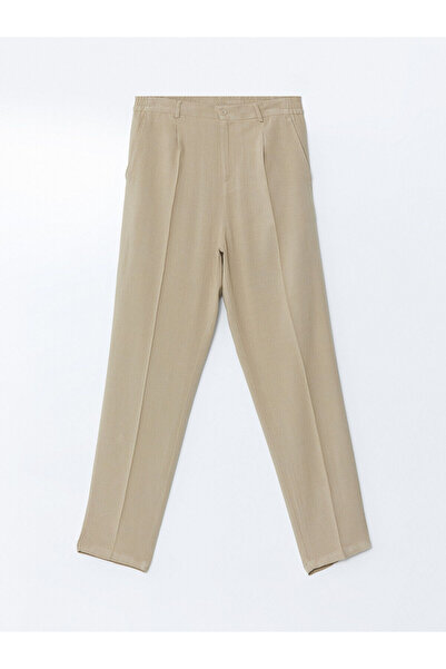 LC Waikiki LCWAIKIKI Classic Standart Kalıp Keten Karışımlı Erkek Chino Pantolon