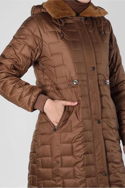 Alvina Inflatable Hooded Coat - 90435