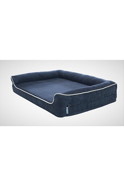 viscopet Şönil Kumaş Premium Sofa Blok Sungerli Alezli Fermuarlı Yıkanabilir Köpek Yatağı