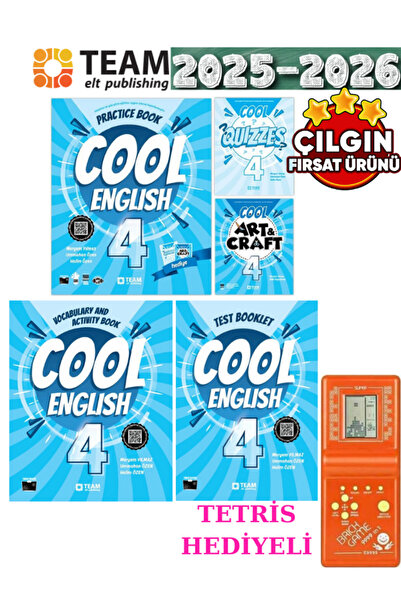 Team Elt Publishing Team Elt 4. Sınıf Cool English Set.
