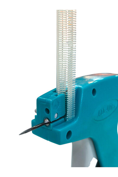 Deevy Türban Gelinlik Kuaför Kılçık Tabancası 1 Adet Tabanca 2 Şerit ( 200 Adet ) 5 mm Şeffaf Kılçık