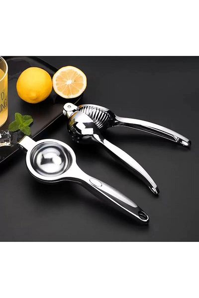 MOSTAFA Manual steel lemon squeezer