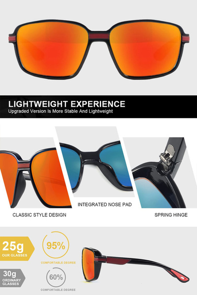 JUDAS S19 Polarized Driving Sports Activity Sunglasses