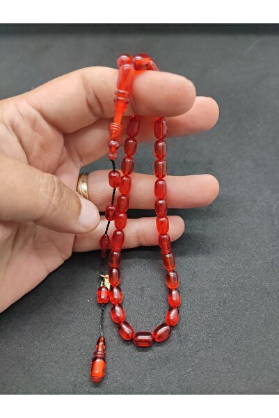 İskeçe Exclusive There Is No Other Place!!! Furkan Gül Master Artifact Ringed Imame Hand Boy Yemeni Dice Amber Certified 8329