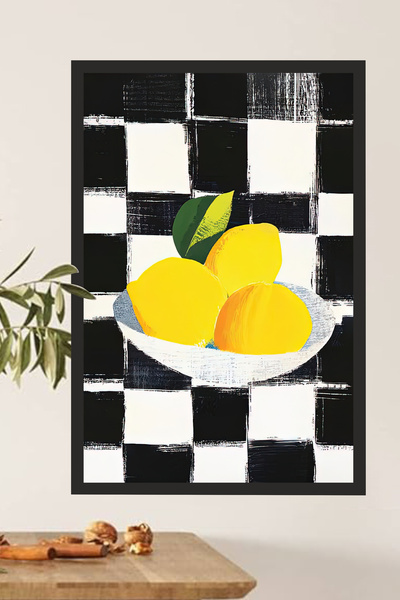 Cadran mutfak tasarımlı  Çerçeve Görünümlü Mdf Tablo