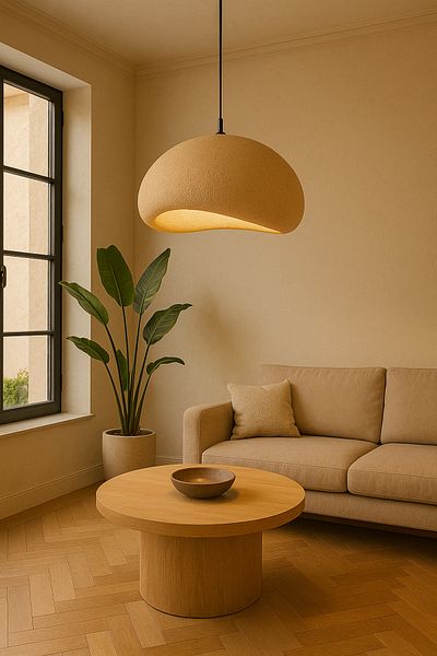 qwell Modern Bohemian Hanging Light with Pearl Design