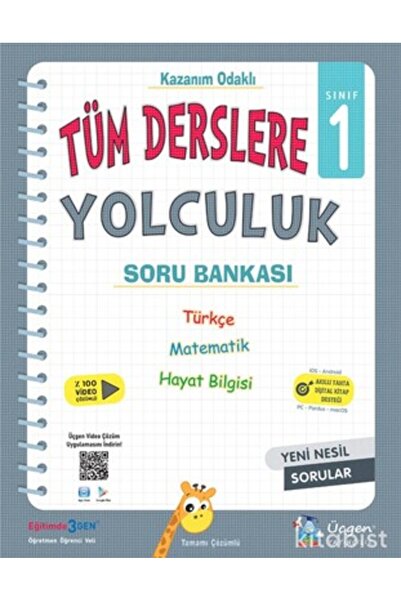 Üçgen Yayıncılık Üçgen 1. Sınıf Tüm Derslere Yolculuk Soru Bankası 2023