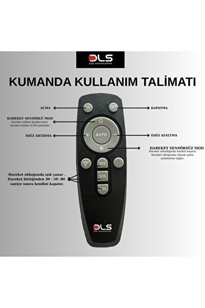 DLS 664-ST200 Solar 200 DLS Güneş Enerjili  Bahçe Çevre  Lambası