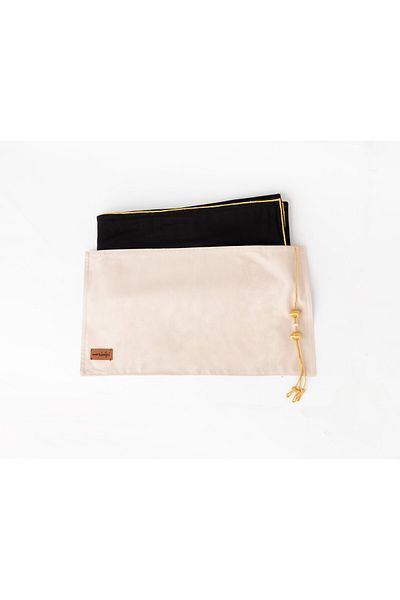 visionsa Black Al-Hasawi Bisht Shawl