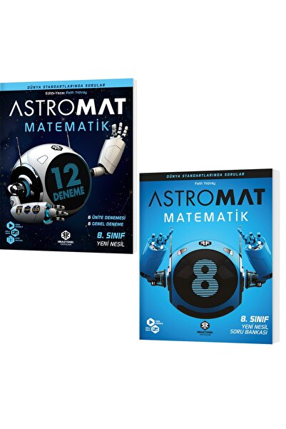 İrrasyonel Yayınları 8. Sınıf Astromat Matematik Yeni Nesil Soru + Deneme Set...