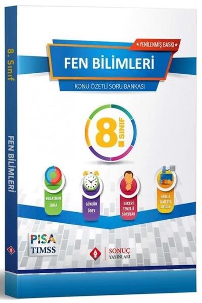 Sonuç Yayınları Sonuç Yayınları 8. Sınıf Fen Bilimleri Konu Özetli Soru Banka...