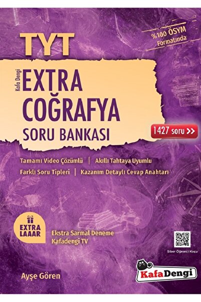 Kafa Dengi Yayınları Kafadengi 2025 Tyt Coğrafya Extra Soru Bankası