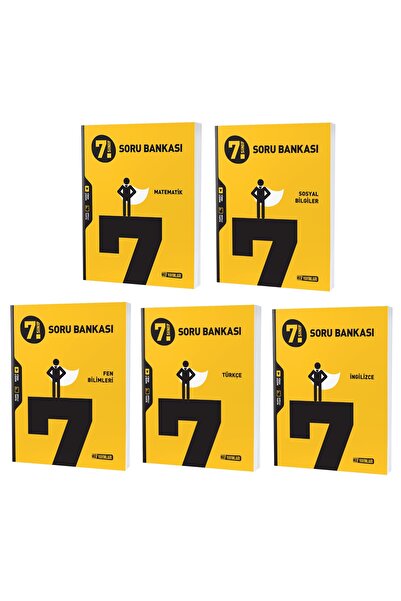 Hız Yayınları Hız 2024 7. Sınıf Matematik Türkçe Fen Sosyal İngilizce Soru Seti 5 Kitap