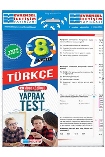 Evrensel İletişim Yayınları Evrensel İletişim 8. Sınıf Türkçe Yeni Nesil Yapr...