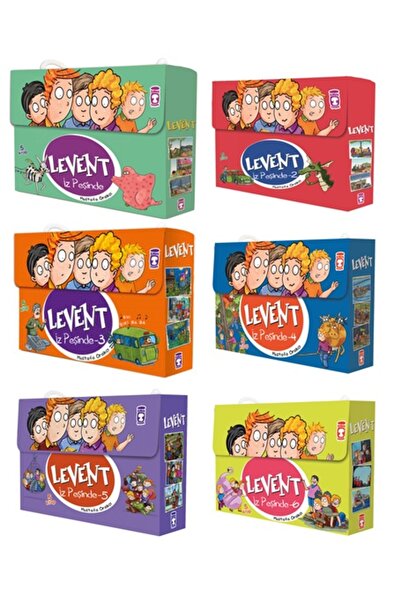 Timaş Çocuk Levent İz Peşinde 1-2-3-4-5-6 Hikaye Seti 30 Kitap 8+ Yaş 2024