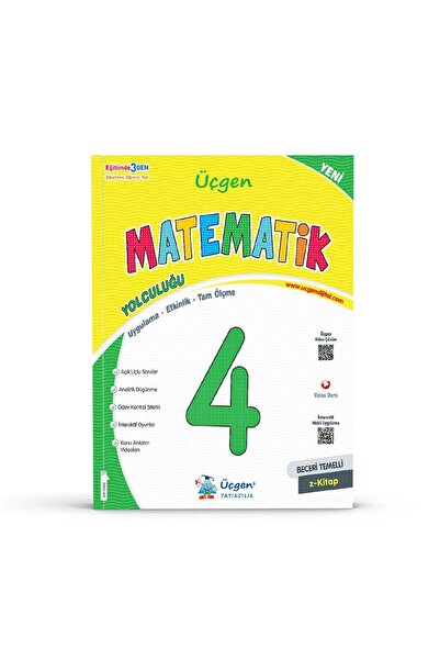 Üçgen Yayıncılık Üçgen 2025 4. Sınıf Beceri Temelli Matematik Yolculuğu