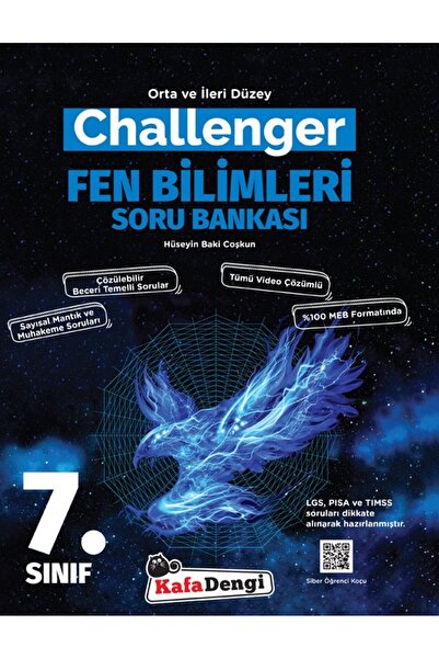 Kafa Dengi Yayınları Kafadengi 2025 7. Sınıf Fen Bilimleri Challenger Soru Bankası
