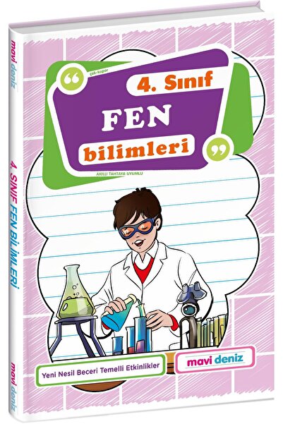Mavi Deniz Yayınları Mavi Deniz 4. Sınıf Fen Bilimleri 2023