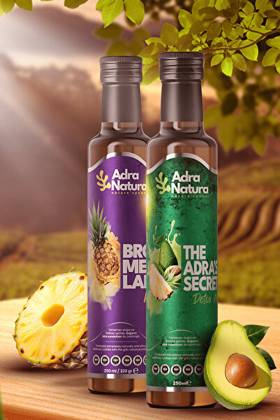 AdraNatura Arınma Paketi Mix- The Adra’s Secret Detox Cure Sirkesi Bromelain ...
