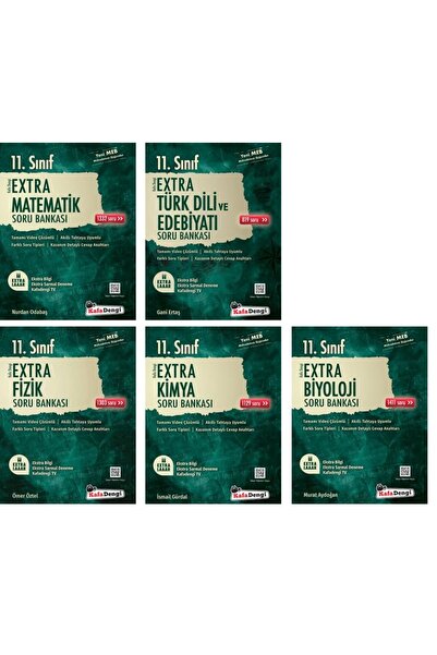 Kafa Dengi Yayınları Kafadengi 2025 11. Sınıf Sayısal Extra Soru Bankası Seti