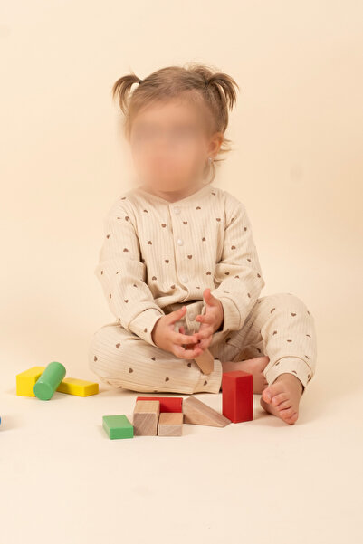 Vauva Baby Kids Girls Boys Snap Closure Romper Seasonal Long Sleeve Printed Romper