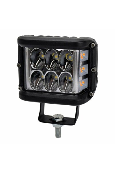 Genel Markalar Çalışma Lambası Çakar Fonksiyonlu Beyaz Sarı Sinyalli Led Fonk...