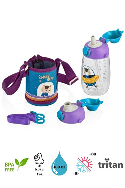 Vagonlife Uzspace Hoax Tritan Pipetli Su Matarası – 480 Ml