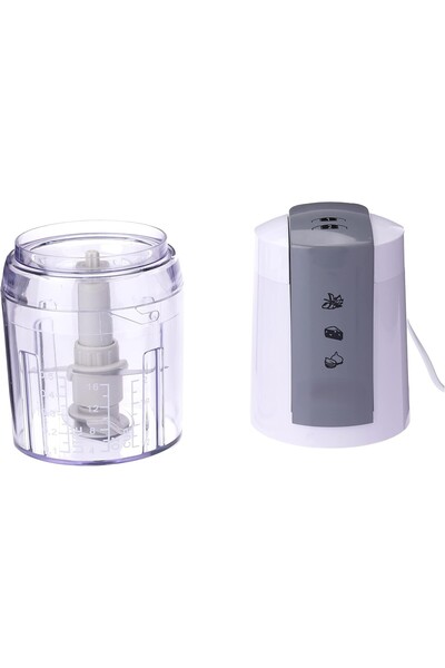 DLC Electric Chopper White/Brown