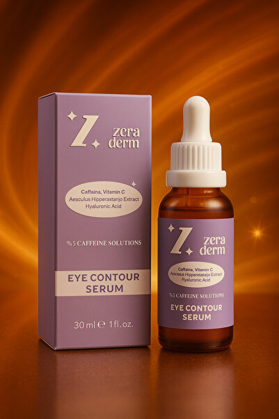 Lurji 3’lü Göz Çevresi Bakım Seti | Kafeinli Göz Serumu + C Vitamini + Hyaluronik Asit