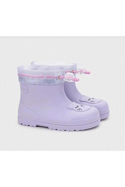 IGOR W10322 Mendi Gato Lilac Girl's Rain Boots