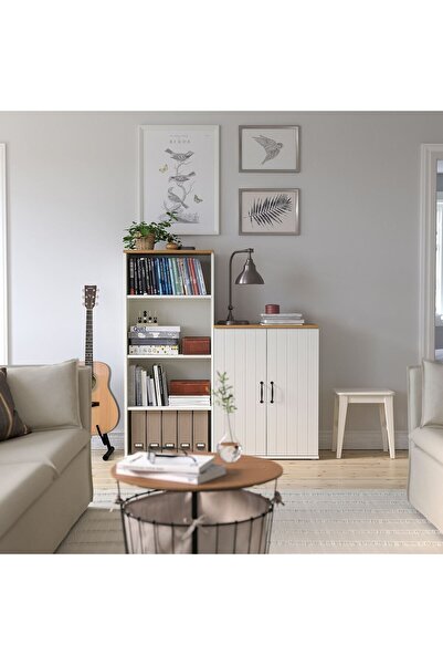 IKEA Kapaklı Dolap, Beyaz, Derinlik: 37.5 cm  Yükseklik: 90 cm  Genişlik: 70 cm