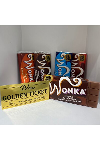 Şans Willy Wonka Altın Bilet Çikolata Buhurdanlık Mumu