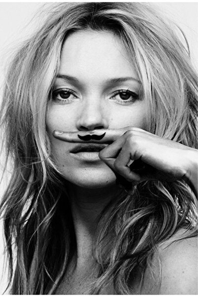 animeandyourworld Kate Moss Poster A3 Boyut 30 X 42 Cm Dijital Baskı 200 Gr P...