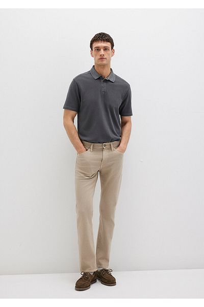 Mavi Martin Brown Comfort Gabardine Trousers 0037886566