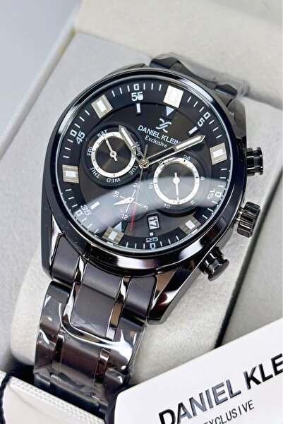 Daniel Klein Paslanmaz Çelik Kordon Erkek Kol Saati+3 atm Su Geçirmez 2 Yıl Garantili