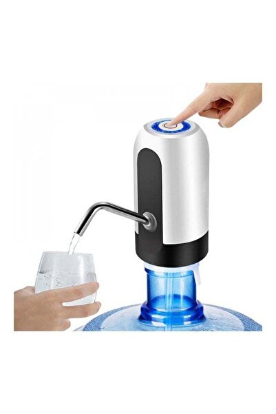 LIXADA موزع مضخة مياه كهربائية أسود/أبيض