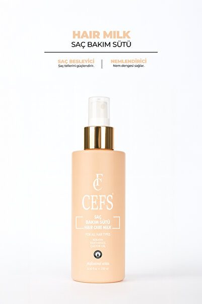 cefs Keratin Saç Bakım Sütü Haır Mılk Saç Şekillendirici Onarıcı Bakım Sütü 2...